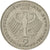 Munten, Federale Duitse Republiek, 2 Mark, 1972, Stuttgart, ZF+, Copper-Nickel