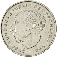 Coin, GERMANY - FEDERAL REPUBLIC, 2 Mark, 1972, Stuttgart, AU(50-53)