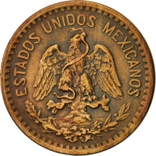 México, Centavo, 1912, Mexico City, MBC, Bronce, KM:415