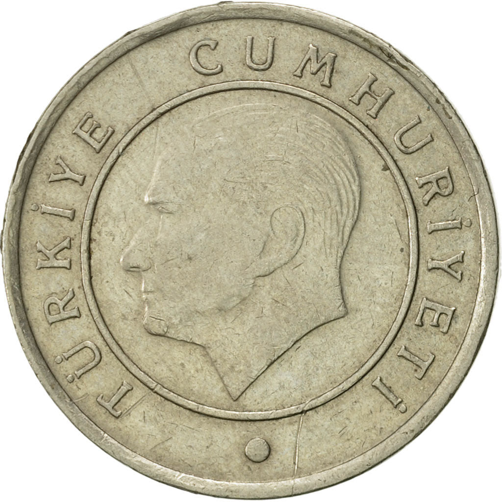 Moneta, Turchia, 25 Kurus, 2010, BB+, Rame-nichel, KM:1242