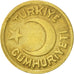 Turquía, 10 Para, 1/4 Kurus, 1941, MBC+, Aluminio - bronce, KM:868