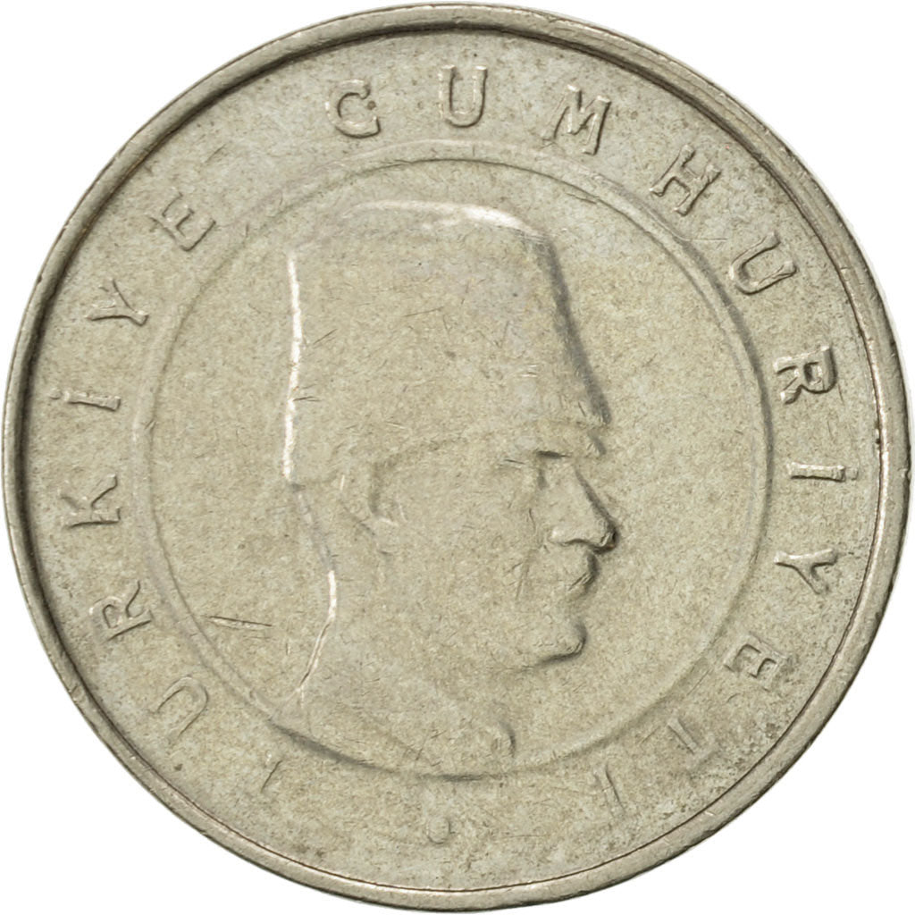 Monnaie, Turquie, 10 New Kurus, 2006, Istanbul, TTB+, Copper-Nickel-Zinc