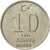 Moneta, Turchia, 10 New Kurus, 2006, Istanbul, BB+, Rame-nichel-zinco, KM:1166
