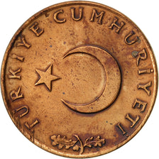 Coin, Turkey, 10 Kurus, 1973, EF(40-45), Bronze, KM:891.2