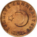 Coin, Turkey, 10 Kurus, 1973, EF(40-45), Bronze, KM:891.2