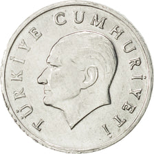 Moneta, Turcja, Lira, 1987, AU(55-58), Aluminium, KM:962.2
