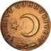 Moneta, Turchia, 5 Kurus, 1970, BB, Bronzo, KM:890.2