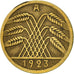 Coin, GERMANY, WEIMAR REPUBLIC, 5 Rentenpfennig, 1923, Berlin, EF(40-45)
