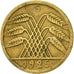 Coin, GERMANY, WEIMAR REPUBLIC, 5 Reichspfennig, 1925, Karlsruhe, EF(40-45)