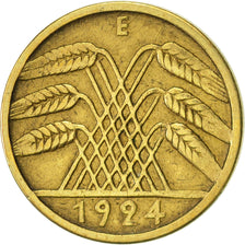 Moneda, ALEMANIA - REPÚBLICA DE WEIMAR, 5 Rentenpfennig, 1924, Muldenhütten