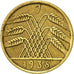 ALEMANIA - REPÚBLICA DE WEIMAR, 5 Reichspfennig, 1936, Hambourg, MBC, Aluminio