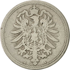 GERMANY - EMPIRE, Wilhelm I, 10 Pfennig, 1888, Berlin, VF(30-35), Copper-nickel