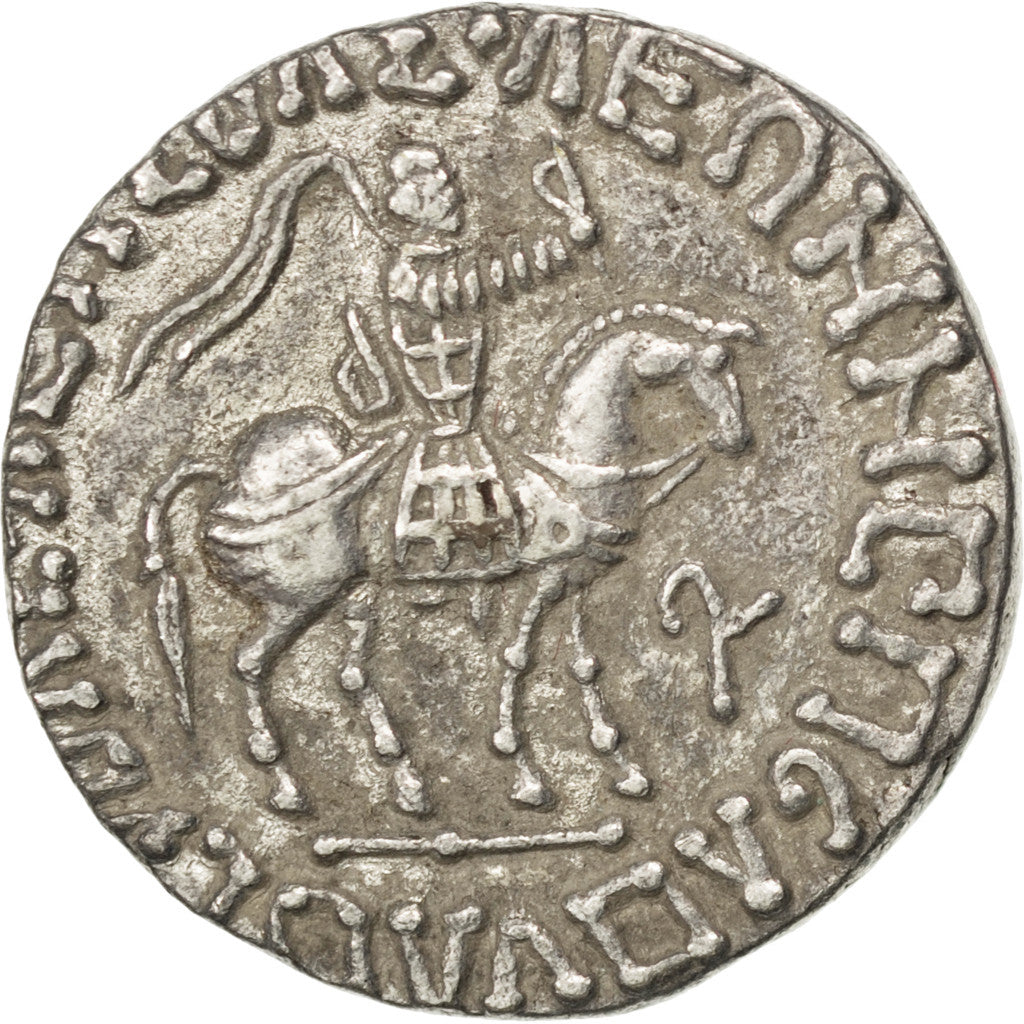 Indo-Skythian Kingdom, Azes I, Azes I, Indo Scythians, Tetradrachm, MS(60-62),..