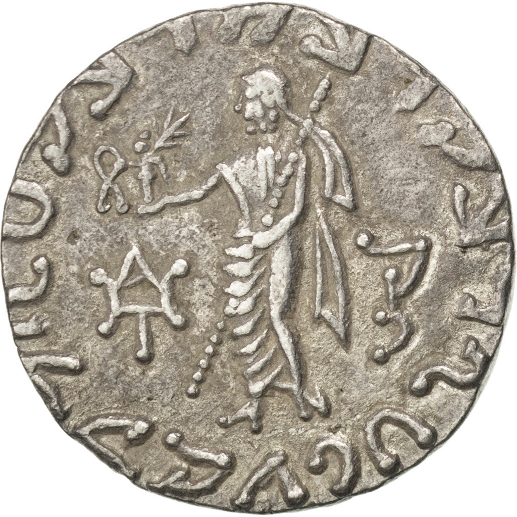 Indo-Skythian Kingdom, Azes I, Azes I, Indo Scythians, Tetradrachm, MS(60-62),..