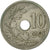 Moneda, Bélgica, 10 Centimes, 1904, MBC, Cobre - níquel, KM:53