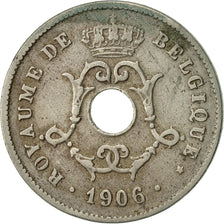 Moneda, Bélgica, 10 Centimes, 1906, MBC, Cobre - níquel, KM:52