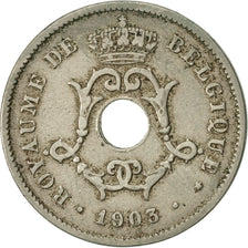 Coin, Belgium, 10 Centimes, 1903, EF(40-45), Copper-nickel, KM:48