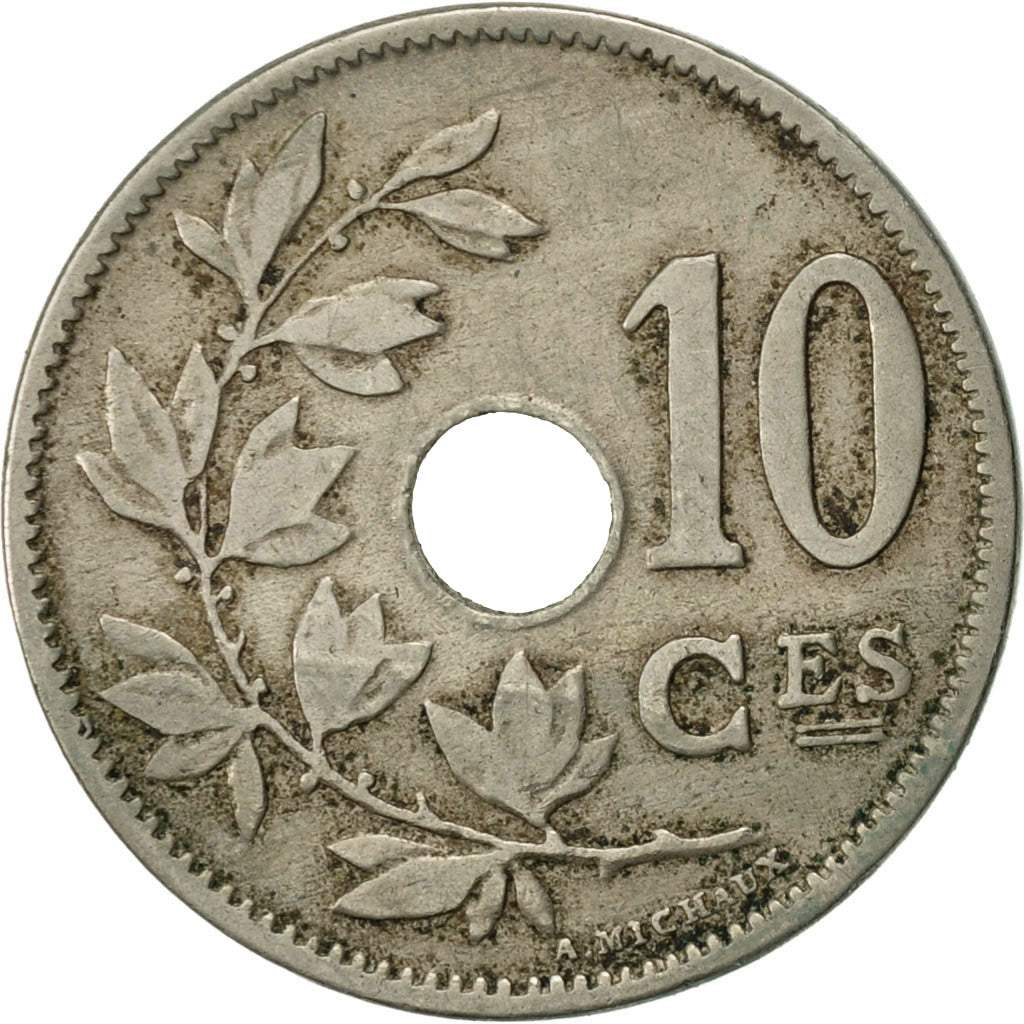 Coin, Belgium, 10 Centimes, 1903, EF(40-45), Copper-nickel, KM:48