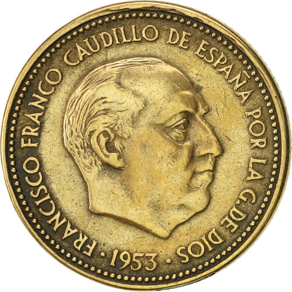 Coin, Spain, Caudillo and regent, 2-1/2 Pesetas, 1956, Madrid, EF(40-45)