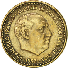 Coin, Spain, Caudillo and regent, 2-1/2 Pesetas, 1956, Madrid, EF(40-45)