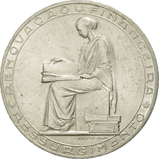 Portugal, 20 Escudos, 1953, AU(55-58), Silver, KM:585