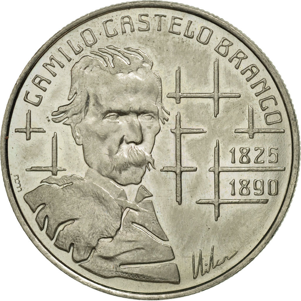 Portugal, 100 Escudos, 1990, AU(55-58), Copper-nickel, KM:656