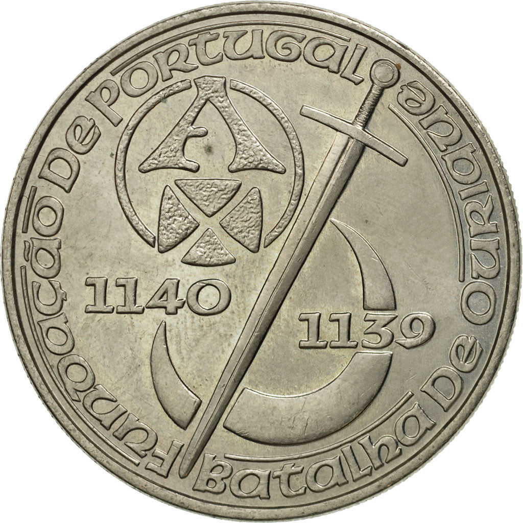 Portugal, 250 Escudos, 1989, VZ, Copper-nickel, KM:650