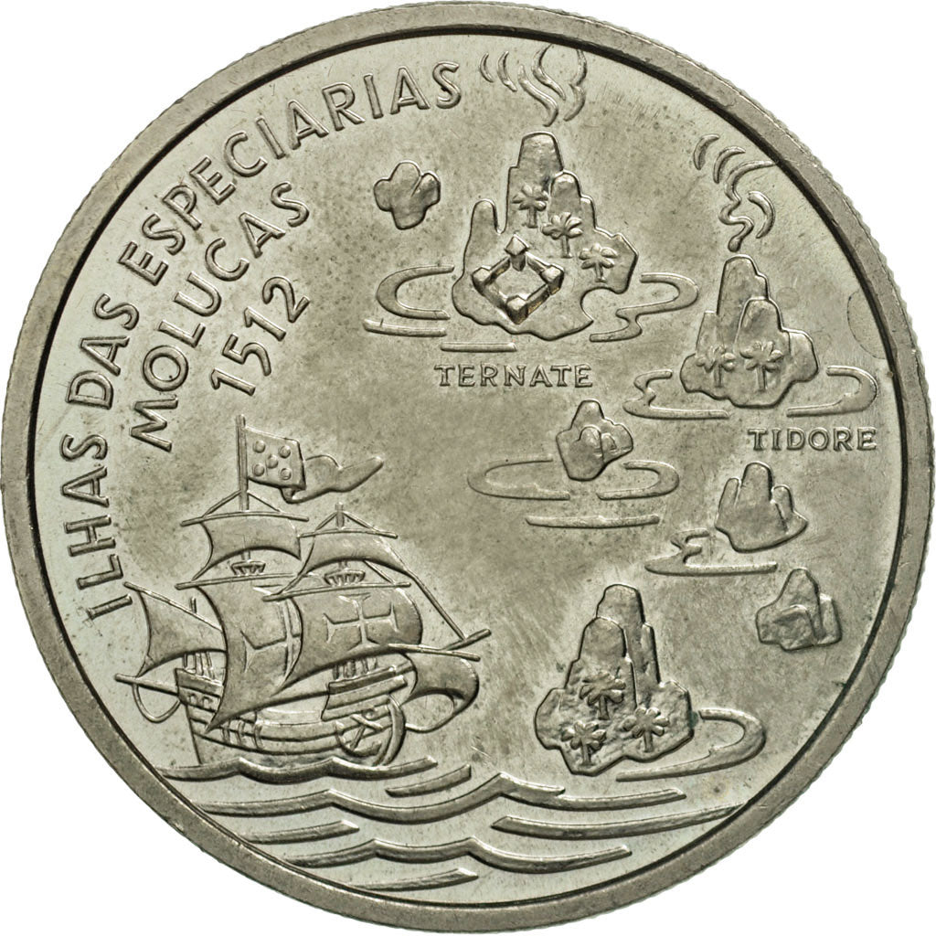Portugal, 200 Escudos, 1995, AU(55-58), Copper-nickel, KM:682