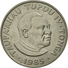 Tonga, King Taufa'ahau Tupou IV, 50 Seniti, 1985, MS(60-62), Copper-nickel