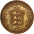 Monnaie, Guernsey, 8 Doubles, 1864, Heaton, Birmingham, TTB, Bronze, KM:7