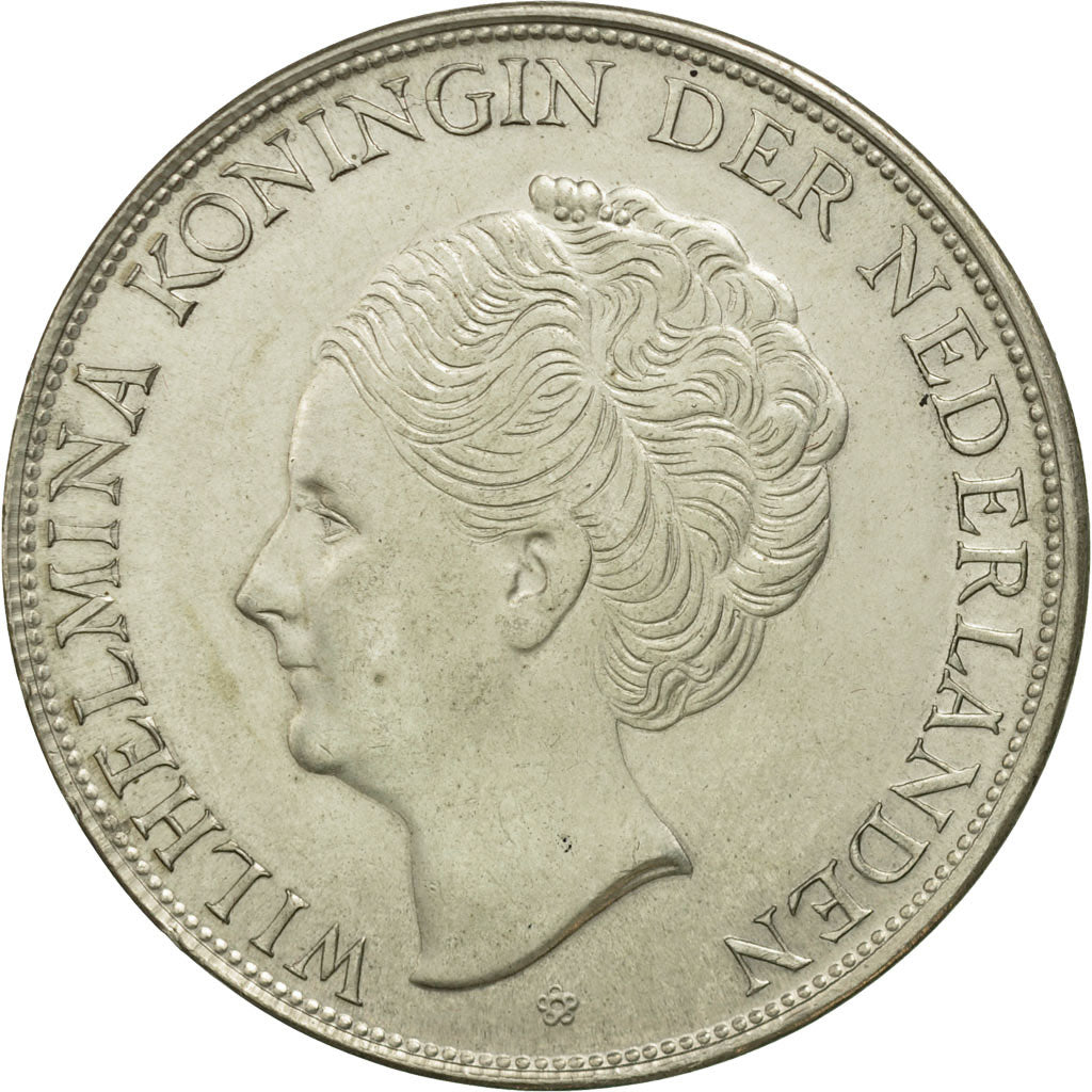 Curacao, 2-1/2 Gulden, 1944, Denver, USA, EF(40-45), Silver, KM:46