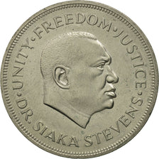 Sierra Leona, Leone, 1974, EBC+, Cobre - níquel, KM:26