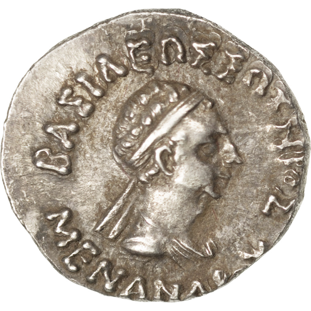 Bactriane (Kingdom of), Menander (160-140 BC), Menander, Baktria, Drachm,...