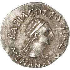 Bactriane (Kingdom of), Menander (160-140 BC), Menander, Baktria, Drachm,...