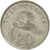Moneta, Singapore, 20 Cents, 1993, Singapore Mint, SPL, Rame-nichel, KM:101