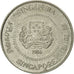 Moneda, Singapur, 10 Cents, 1986, British Royal Mint, EBC, Cobre - níquel
