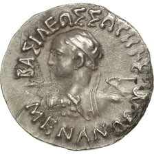 Royaume de Bactriane, Ménandre I Soter, Drachme, Sear 7604