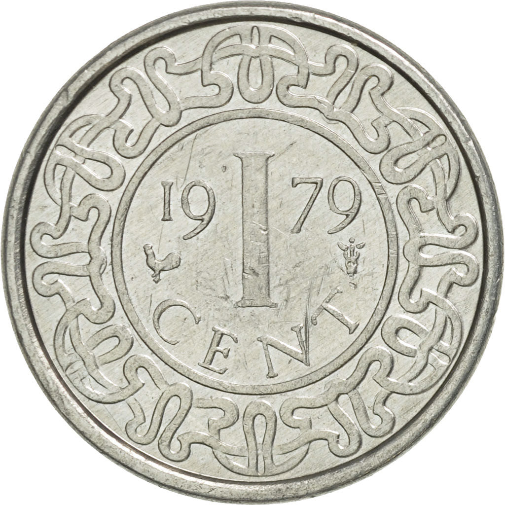 Moneta, Suriname, Cent, 1979, SPL, Alluminio, KM:11a