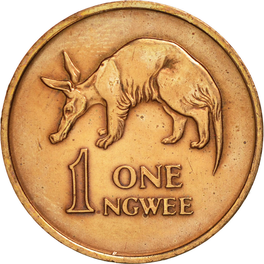 Zambia, Ngwee, 1969, British Royal Mint, AU(50-53), Bronze, KM:9