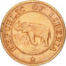 Liberia, Cent, 1974, MBC+, Bronce, KM:13