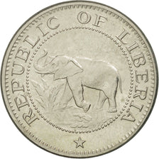 Liberia, 5 Cents, 1973, AU(55-58), Copper-nickel, KM:14