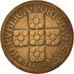 Coin, Portugal, 10 Centavos, 1950, EF(40-45), Bronze, KM:583