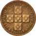 Coin, Portugal, 10 Centavos, 1960, EF(40-45), Bronze, KM:583