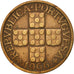 Coin, Portugal, 20 Centavos, 1966, EF(40-45), Bronze, KM:584