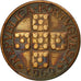 Coin, Portugal, 20 Centavos, 1969, EF(40-45), Bronze, KM:584