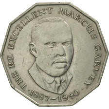 Münze, Jamaica, Elizabeth II, 50 Cents, 1975, SS+, Copper-nickel, KM:65