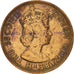 Coin, Seychelles, 5 Cents, 1969, British Royal Mint, EF(40-45), Bronze, KM:16