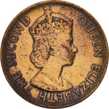 Seychelles, 5 Cents, 1971, British Royal Mint, EF(40-45), Bronze, KM:16