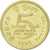 Coin, Sri Lanka, 5 Rupees, 1995, AU(55-58), Aluminum-Bronze, KM:156