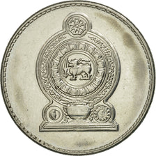 Sri Lanka, Rupee, 1996, MS(60-62), Nickel Clad Steel, KM:136a